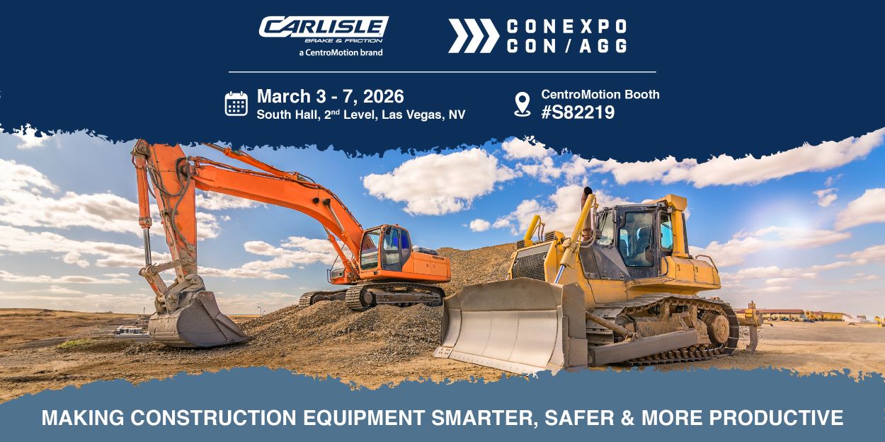 Visit Carlisle Brake & Friction at CONEXPO